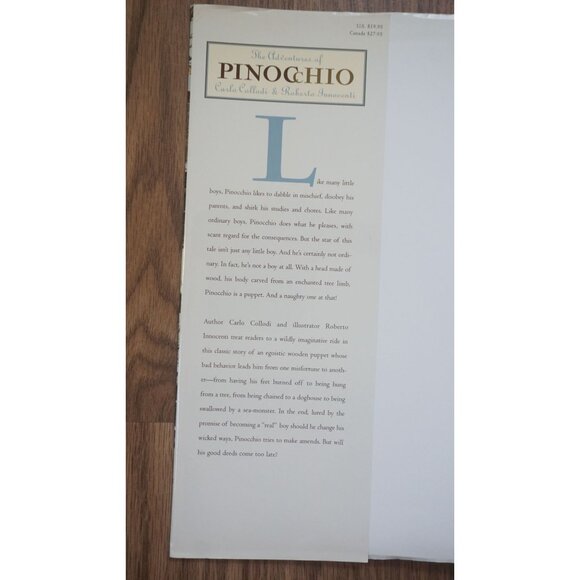 The Adventures of Pinocchio (Creative Editions) Hardcover - Picture 14 of 14